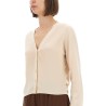 CASHMERE AND SILK CARDIGAN