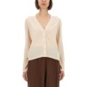 CASHMERE AND SILK CARDIGAN