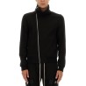 ASYMMETRICAL ZIPPER SWEATSHIRT