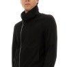 ASYMMETRICAL ZIPPER SWEATSHIRT