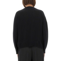 WOOL, SILK AND CASHMERE SWEATER