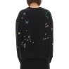 SWEATSHIRT WITH "FLORAL" EMBROIDERY