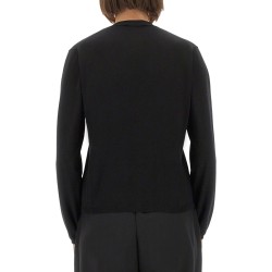 CASHMERE AND SILK CARDIGAN
