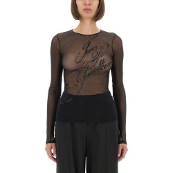 TOP WITH EMBROIDERED LOGO