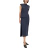 DRAPED MIDI SKIRT