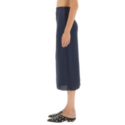DRAPED MIDI SKIRT
