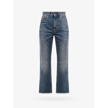 Derin new cropped flare jeans with back logoed patch