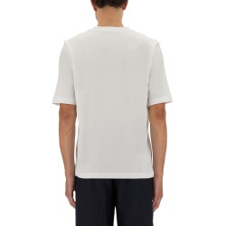 COTTON T-SHIRT WITH MAXI PRINT
