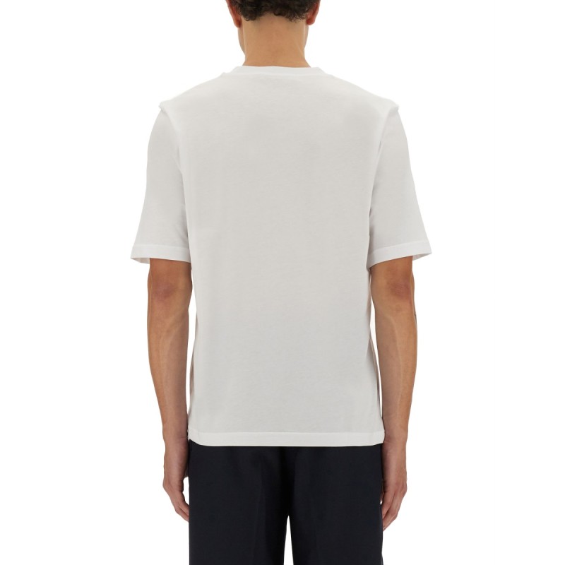 COTTON T-SHIRT WITH MAXI PRINT