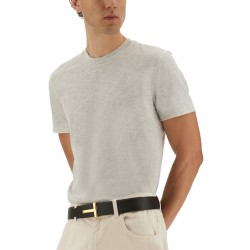 MELANGE COTTON BLEND T-SHIRT