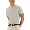MELANGE COTTON BLEND T-SHIRT