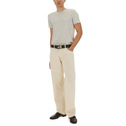 MELANGE COTTON BLEND T-SHIRT