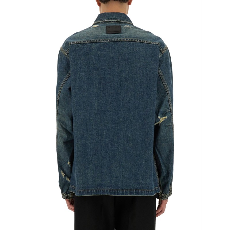 DENIM UNIFORM SHIRT