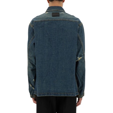 DENIM UNIFORM SHIRT