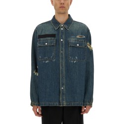 DENIM UNIFORM SHIRT