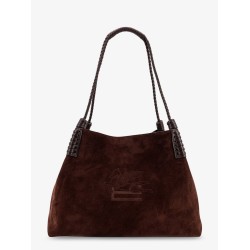 Libra S Arnica suede shopping bag