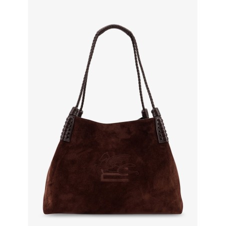 Libra S Arnica suede shopping bag