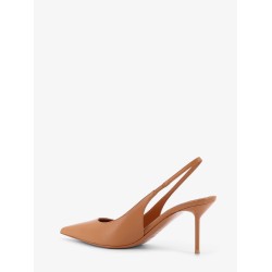 Lidia 70 leather decolleté slingback