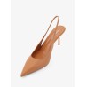 Lidia 70 leather decolleté slingback