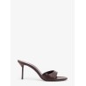 Lidia Mule 70 leather heel sandals