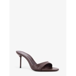 Lidia Mule 70 leather heel sandals