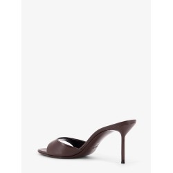 Lidia Mule 70 leather heel sandals