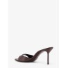Lidia Mule 70 leather heel sandals