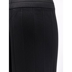 Lama viscose blend trousers