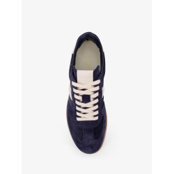 Low-top suede sneakers