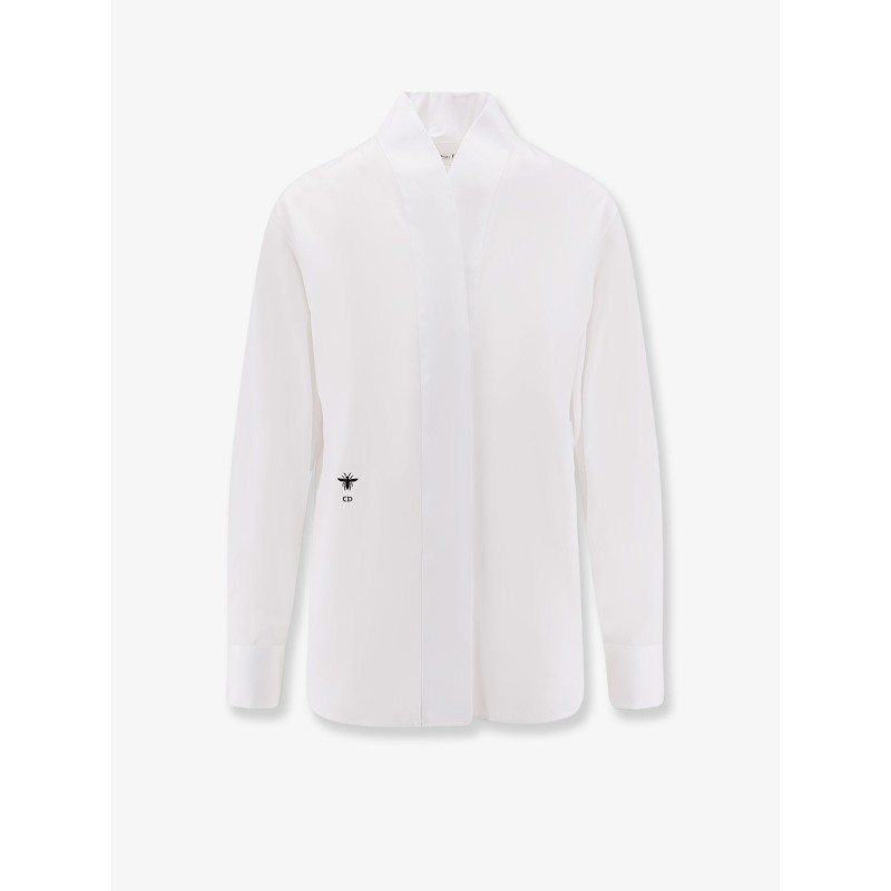 Cotton shirt wih iconic embroidery