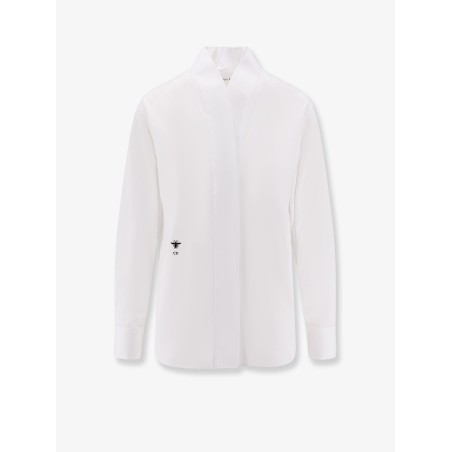 Cotton shirt wih iconic embroidery