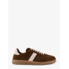 Low-top suede sneakers