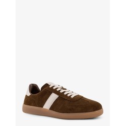 Low-top suede sneakers