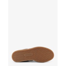 Low-top suede sneakers