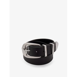 Western leather belt