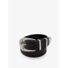 Western leather belt
