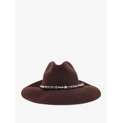 Golden Fedora hat