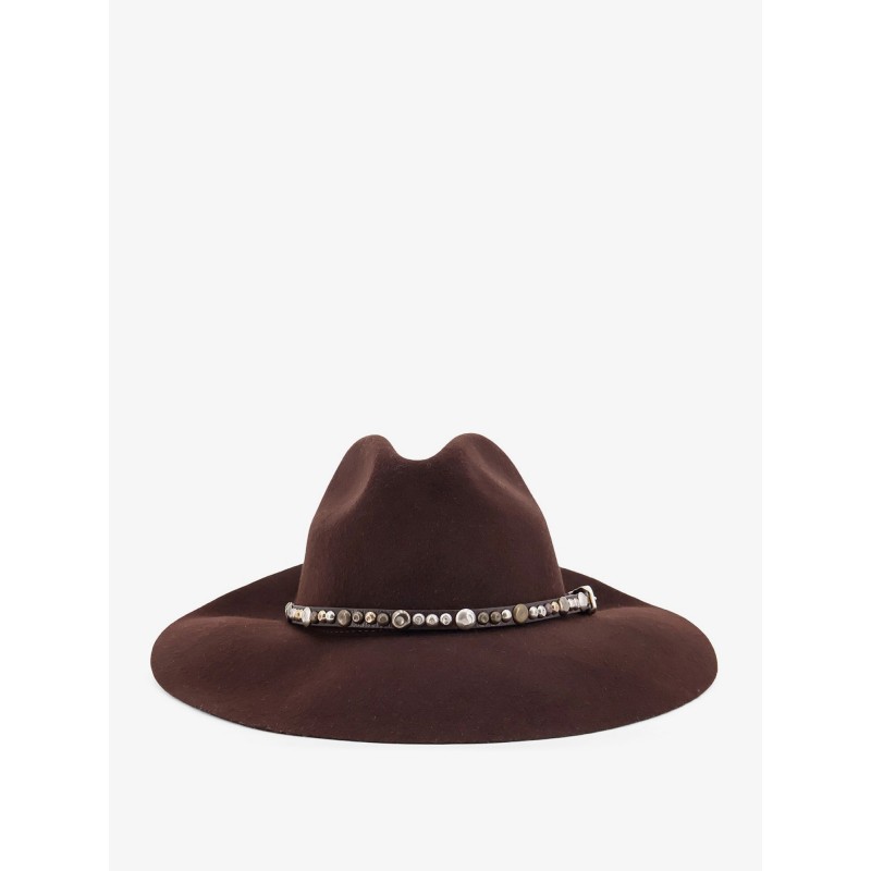 Golden Fedora hat