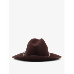 Golden Fedora hat