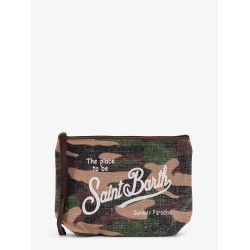 Aline Linen clutch