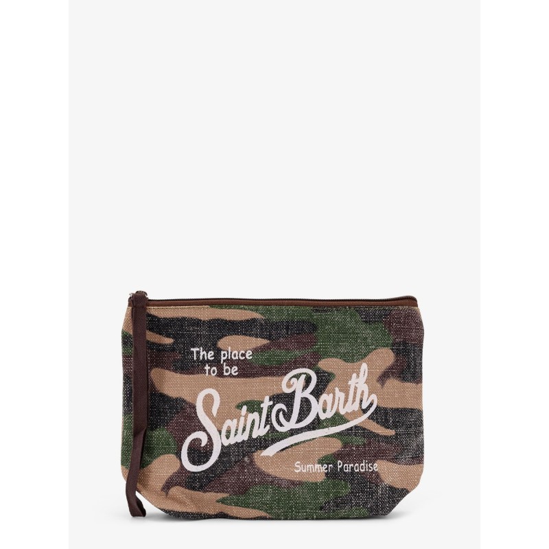 Aline Linen clutch