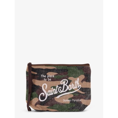 Aline Linen clutch
