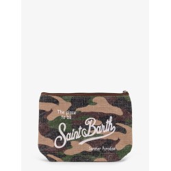 Aline Linen clutch