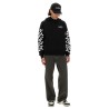 STACKED BONES PRINT HOODIE