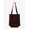 Mini Tote Du Jour suede shoulder bag