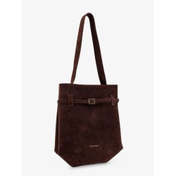 Mini Tote Du Jour suede shoulder bag