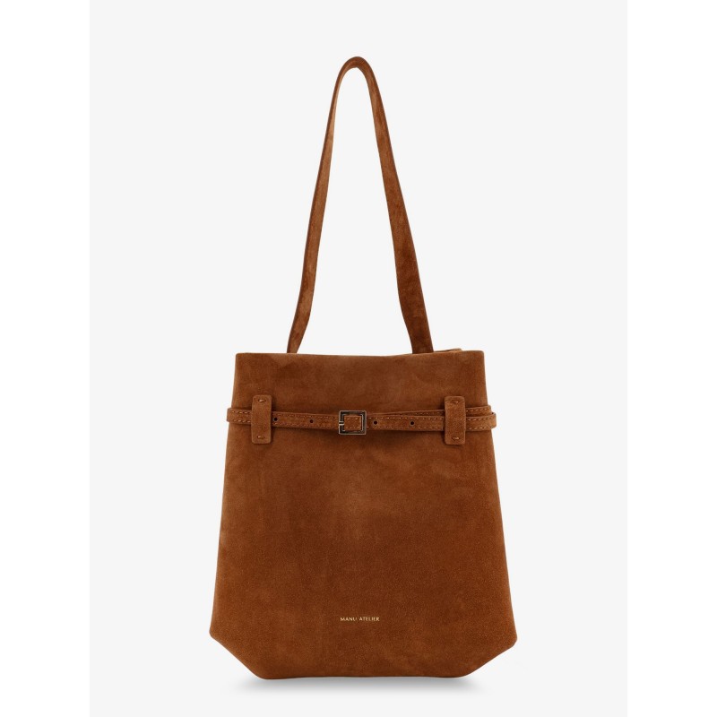 Mini Tote Du Jour suede shoulder bag