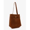 Mini Tote Du Jour suede shoulder bag