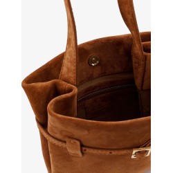 Mini Tote Du Jour suede shoulder bag