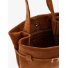 Mini Tote Du Jour suede shoulder bag